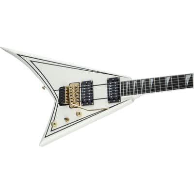 Jackson Pro Series Rhoads RR3 Ivory with Black Pinstripes - Electric Guitar image 5