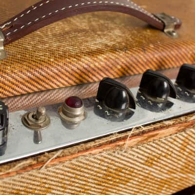 Fender Deluxe 5E3 Tube Amplifier (1956), ser. #D-01555. image 16