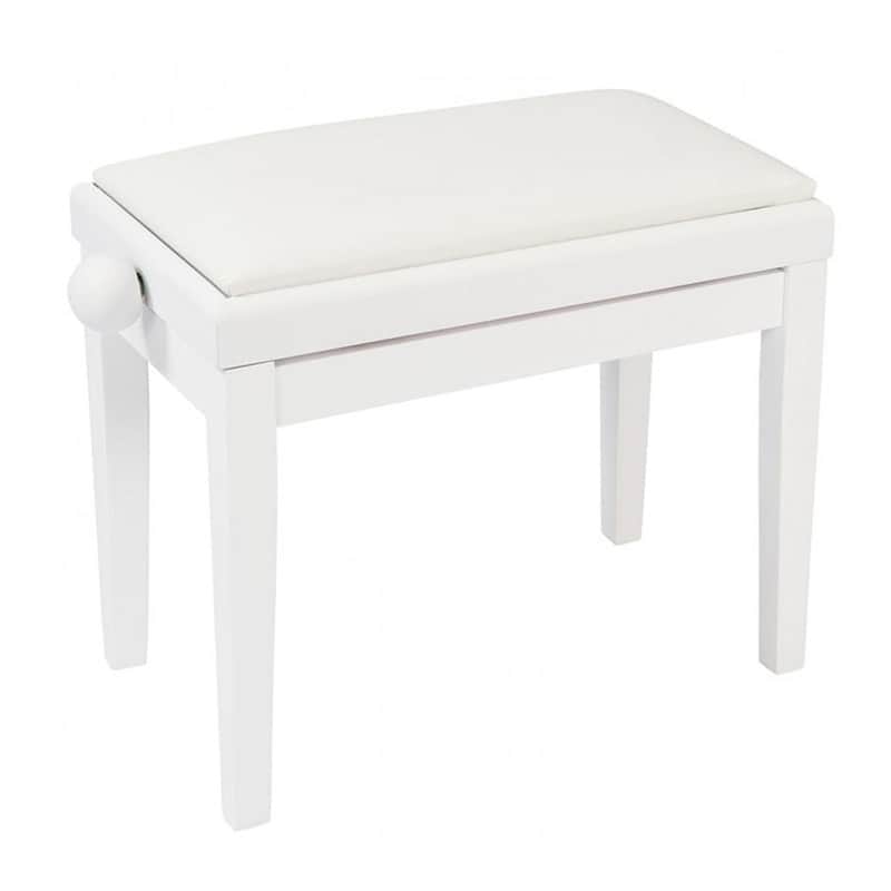 JHS Kinsman KPB03 Wooden Adjustable Height Piano Bench Polishe...