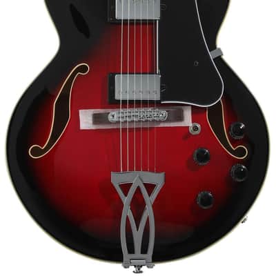 Ibanez Artcore AF75 Hollowbody Electric Guitar - Transparent Red Sunburst image 1