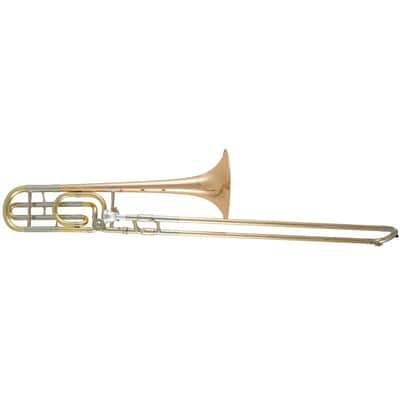 Symphony Tenor Trombone F Attachment Rose Brass Bell Conn 88H image 1