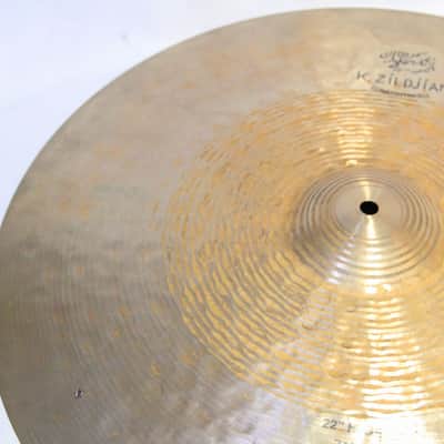 ZILDJIAN K.CONSTANTINOPLE High Bell Thin High Ride 2 Rivets 22-inch 2286g Zildjian Ride Cymbal (05/25) image 6