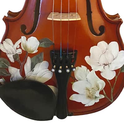 Magnolia Heaven 3/4 Violin Outfit w/ Pearl fine tuners image 4