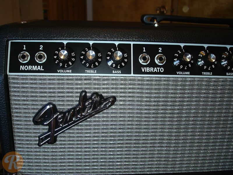 Fender '65 Deluxe Reverb-Amp 2-Channel 22-Watt Guitar Amp Head 2014 - 2016 image 5