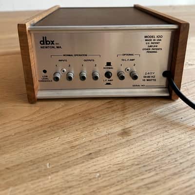 DBX 100 Sub Harmonic Synthesizer / Boom Box - 70's image 7