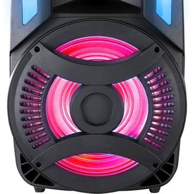 Technical Pro CLUB12 12" Rechargeable Bluetooth Speakers+Stands+Remote+Mic+Light image 4