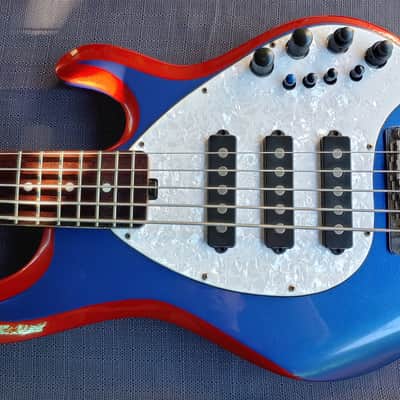 Sterling By Musicman Ray 35 2013 Blue image 3