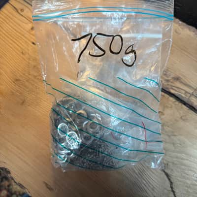bulk lot of tuner Ferrules and bushings machine head screws for luthier repairs b image 6