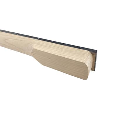 22 Fret Electric Guitar Neck 25.5 inch Maple Wood Neck with Cat Inlay Maple Fretboard, Bolt-On Neck for Builds image 5