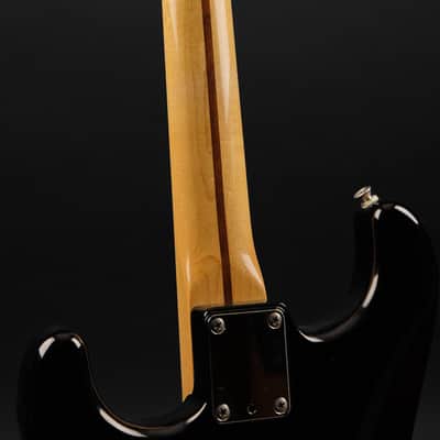 1980s Fender MIJ Contemporary Series Stratocaster Black image 8