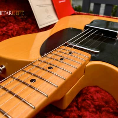 ♚RARE♚CLEAN♚2019 FENDER American '50's Original TELECASTER♚LEFT HANDED♚7.3 LBS !♚ FAT NECK LEFTY ! image 6