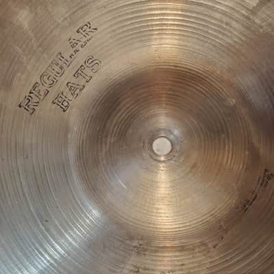 Vintage Sabian 15"inch Hi Hat Cymbals 1980's First Generation - Awesome! image 3