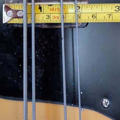Hamer Bass  Jim Cara Conversion Johnny Thunders Double Cutaway Junior Clone Bass 30"scale 11k Stack Humbucker Model 1 Clone  MONSTER TONE Bild 20