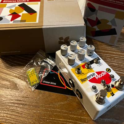 Chase Bliss Audio Reverse Mode C 2023 - White Graphic image 1