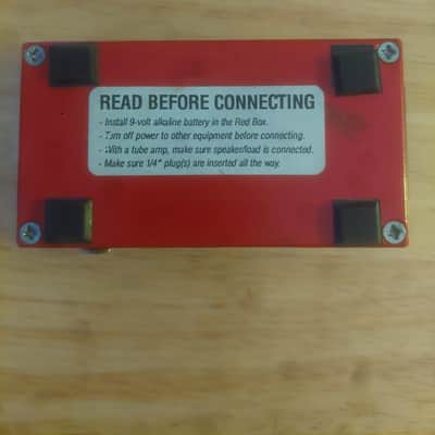 Hughes & Kettner Red Box Cabinetulator G MK II 1992 - Red image 4