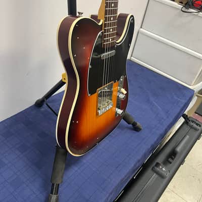 Used Fender Jason Isbell Custom Tele Telecaster Electric Guitar with Hardshell Case Chocolate Burst image 11