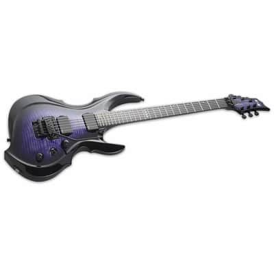 ESP E-II FRX FM Reindeer Blue RDB Electric Guitar B-Stock + Hardshell Case MIJ image 2