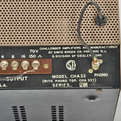 Bogen CHA-33Y 1959 image 15