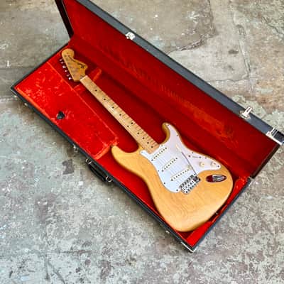 Fender Stratocaster 1974 - Natural original vintage USA image 1