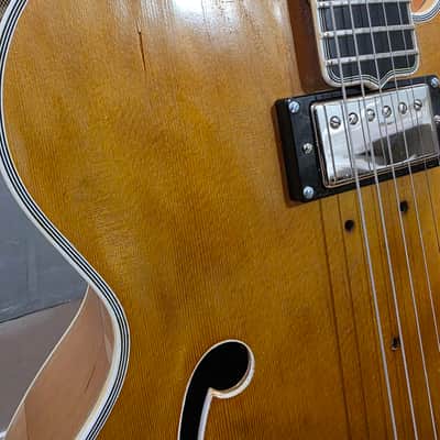 Aria Pro II PE-190 Robert Conti MIJ Archtop Jazz Guitar Made In Japan 1981 Matsumoku image 5