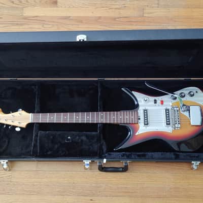 Teisco ET 230 Sharkfin 1967 Sunburst finish Excellent condition image 19