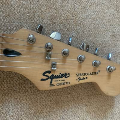 Squier  Stratocaster Korea   1993 in Black image 4