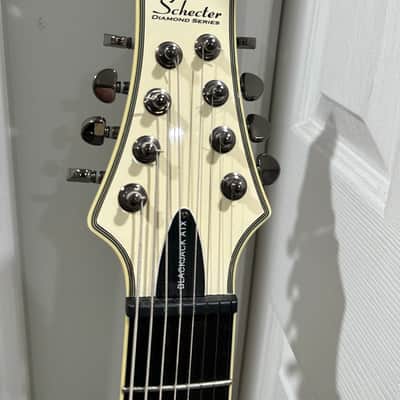 Schecter Blackjack ATX C-8 2010 - Aged White image 4