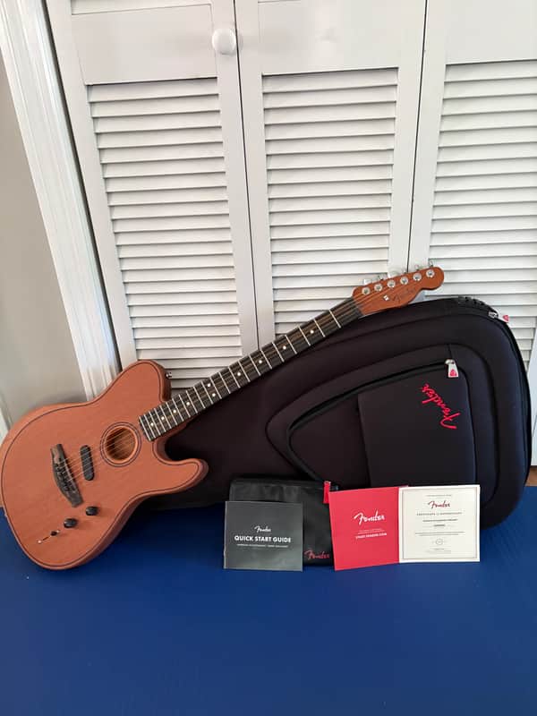 Fender American Acoustasonic Telecaster All-Mahogany