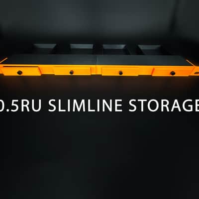0.5RU Slimeline Rackmount Storage image 2