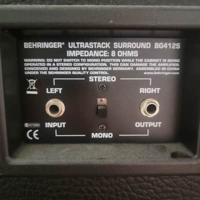 Behringer BG412S 4x12" Guitar Cabinet with Jensen Speakers (Local Pickup Only) image 2