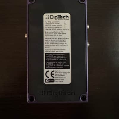 DigiTech Turbo Flange Stereo Flanger 2000s Purple Sparkle image 3