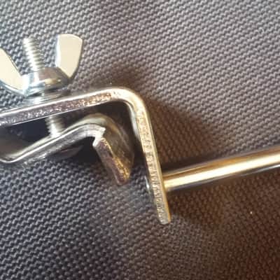Danmar Tall 12" Cowbell / Accessory Mount Rod Hoop Clamp MADE IN USA NO TARIFFS ! image 5