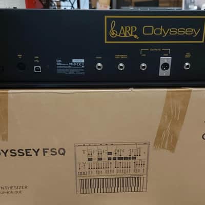 Korg Limited Edition ARP Odyssey FSQ Rev2 with SQ-1 Sequencer Bundle 2018 - Present - Black/Gold image 5