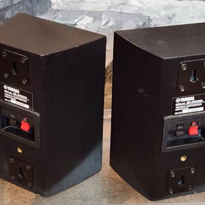 Yamaha Yamaha NS-AP6500S 2-way bookshelf satellite speakers 90s  - Black image 3