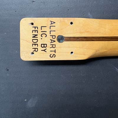 Allparts Telecaster Neck Leveled, crowned, and finished - Nitro image 3