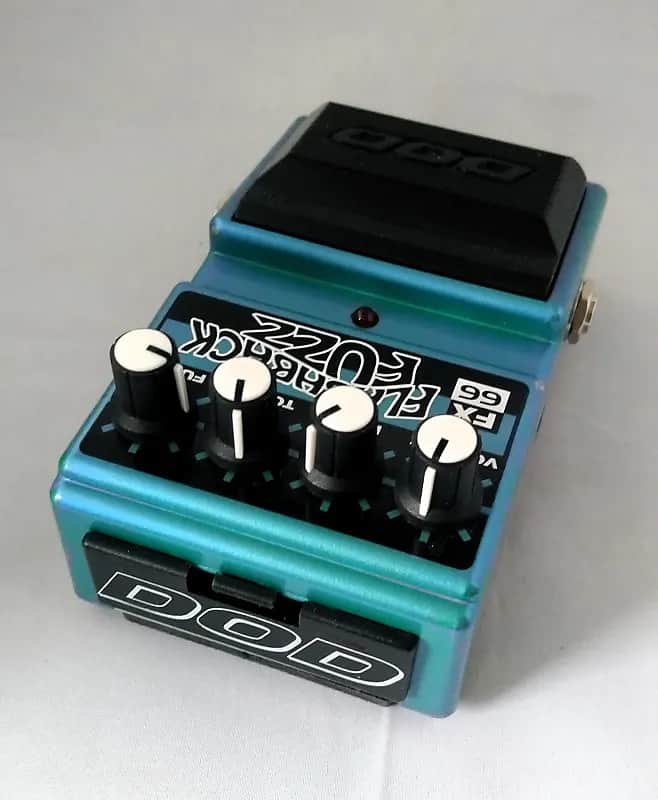 DOD FX66 Flashback Fuzz 1990s - Blue | Reverb