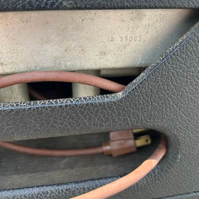Fender Bassman "Drip Edge" 2-Channel 50-Watt Guitar Amp Head 1968 - 1969 - Silverface image 4