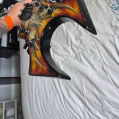 BC Rich KKVFG2 Kerry King Tribal Fire Kahler EMG image 10