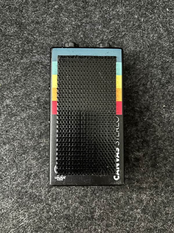 Walrus Audio Canvas Stereo Dual Line Isolator Direct Box 2022 - Present - Black w/ Rainbow Graphic image 1
