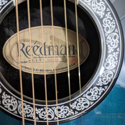 Reedman RM-401 Acoustic Electric Guitar Made in Korea | Reverb