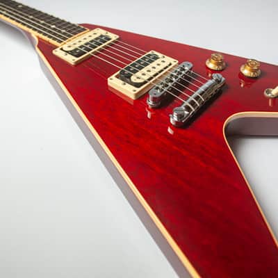 Gibson Flying V Trad Pro 2011 - Trans Cherry Apex Predator image 16