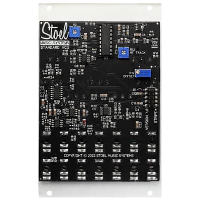 Stoel Music Systems Standard VCO Oscillator, Dark Mode- Black image 2
