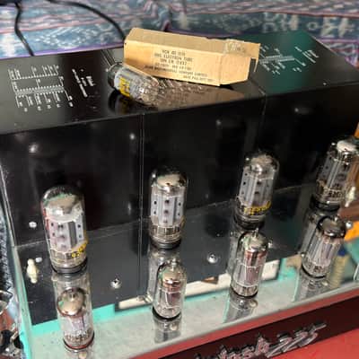 McIntosh MC225 25-Watt Stereo Tube Power Amplifier 1961 - 1967 - Black image 7