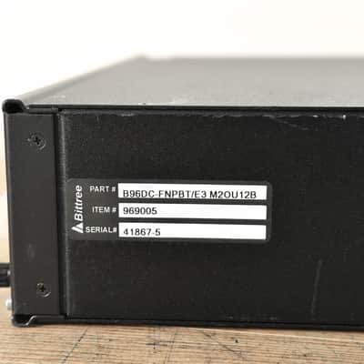 Bittree B96DC-FNPBT/E3 M2OU12B 2x48 Patch Bay CG0043R image 9