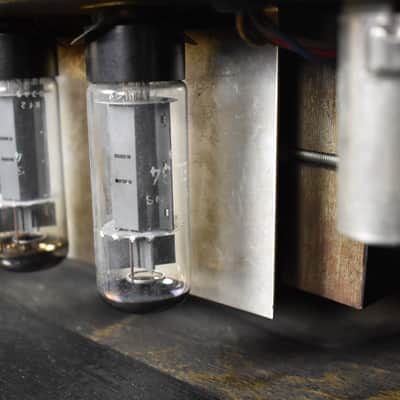 Selmer Treble N bass 50 watt 1965 / 66 amp with old xf2 EL34 tubes & Mullard ECC83 image 12