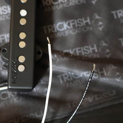 Trickfish Split Coil 5-string Jazz Bass pickup set (18mm) image 5