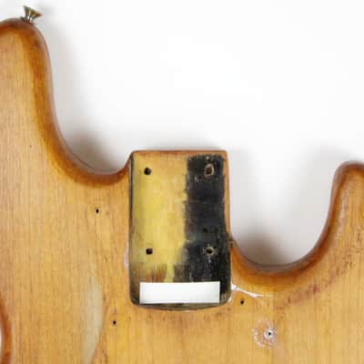 1965 Vintage Fender Jazz Bass Body L-Series Natural ~LIGHT WEIGHT~ USA 1960s Pre-CBS image 2