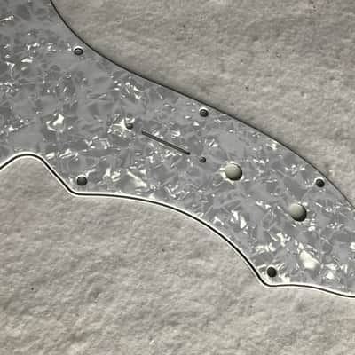 For Fender US Telecaster Thinline/Tele 69 P90 Guitar Pickguard,4 Ply White Pearl image 3