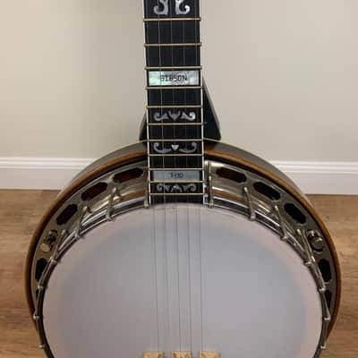 1930's Gibson T-00 with Tim Davis 5-String Neck image 2