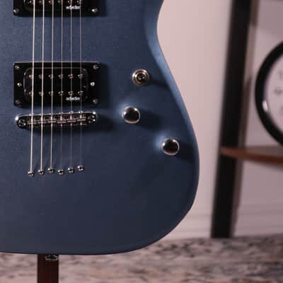 Schecter C-6 Deluxe Electric Guitar - Rosewood Fingerboard, Satin Metallic Light Blue image 3
